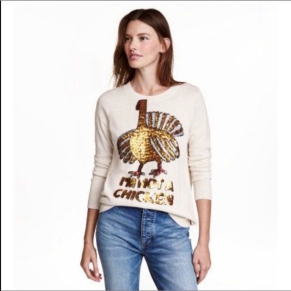 gucci chicken sweater